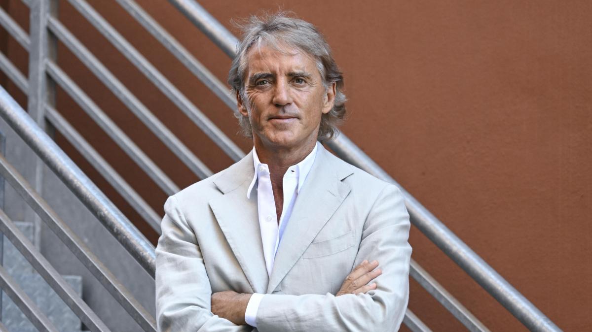 Roma-Atalanta, c'è anche il ct Mancini in tribuna