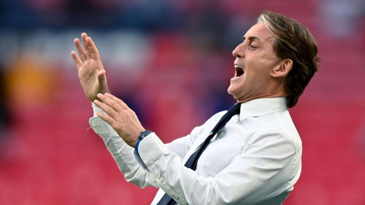 Mancini: "Grande partita, mai sofferto. I ragazzi sono stati straordinari"