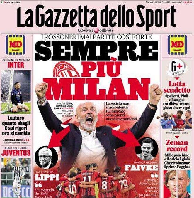 La Gazzetta dello Sport: "Lautaro quanto sbagli, sui rigori ora si cambia"