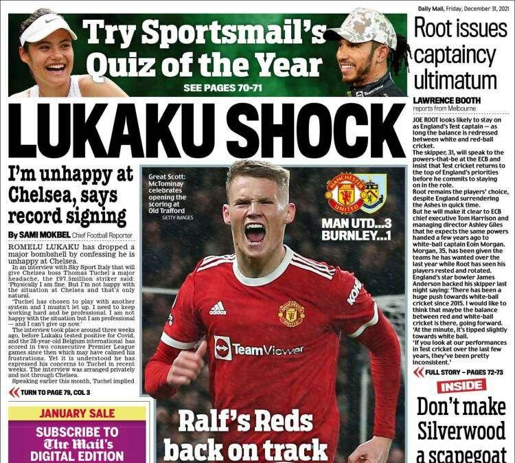 "Lukaku shock": le aperture inglesi all'indomani delle dichiarazioni rilasciate dal belga