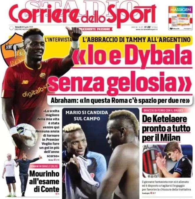 Rassegna stampa - Le prime pagine di venerdì 29 luglio