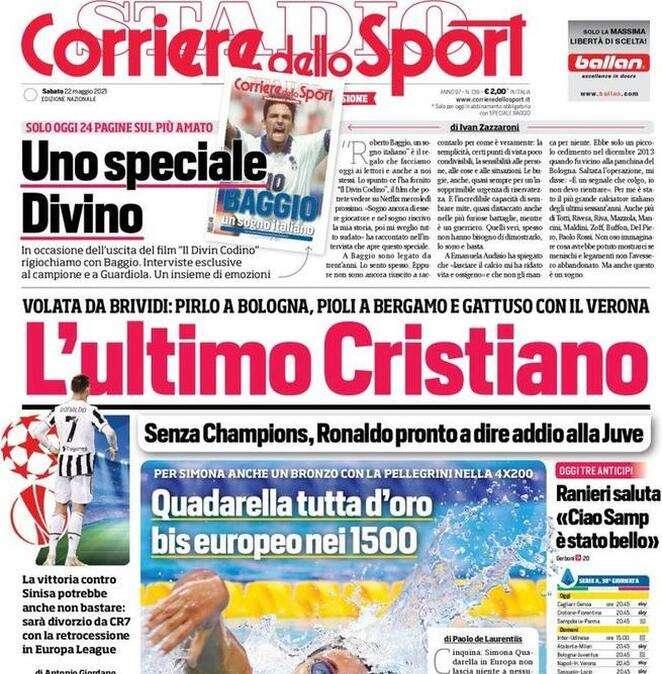 L'apertura del Corriere dello Sport: "Tra Conte e Inter regnano i dubbi"