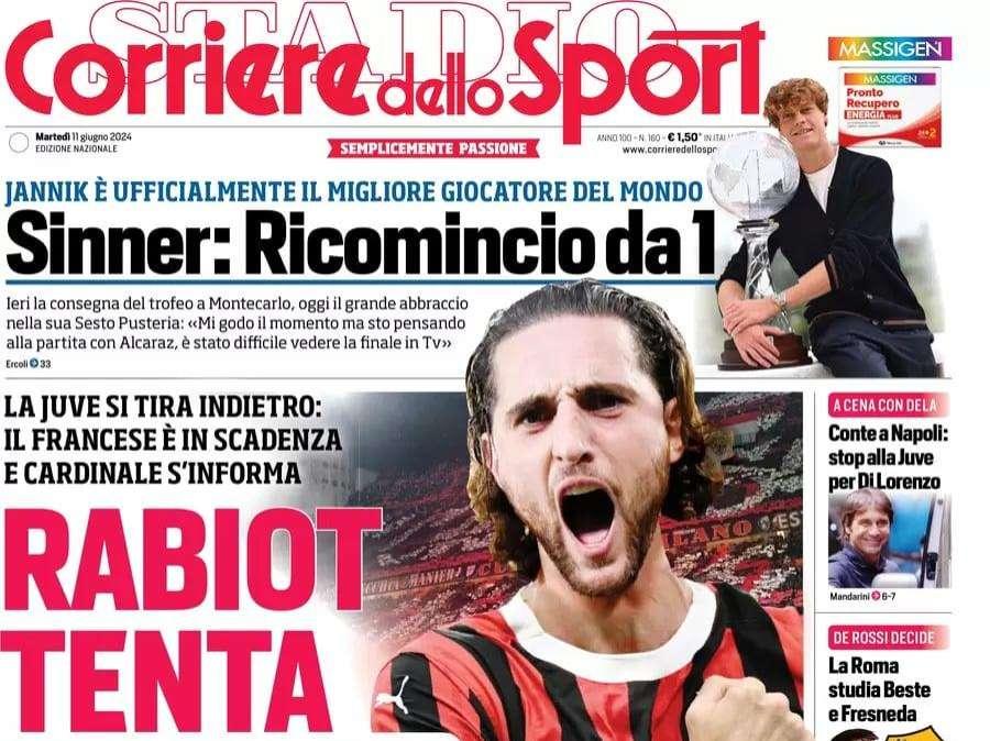 Si accende il mercato: da Martinez a Dybala, le mosse di Marotta. Le prime pagine dell'11 giugno