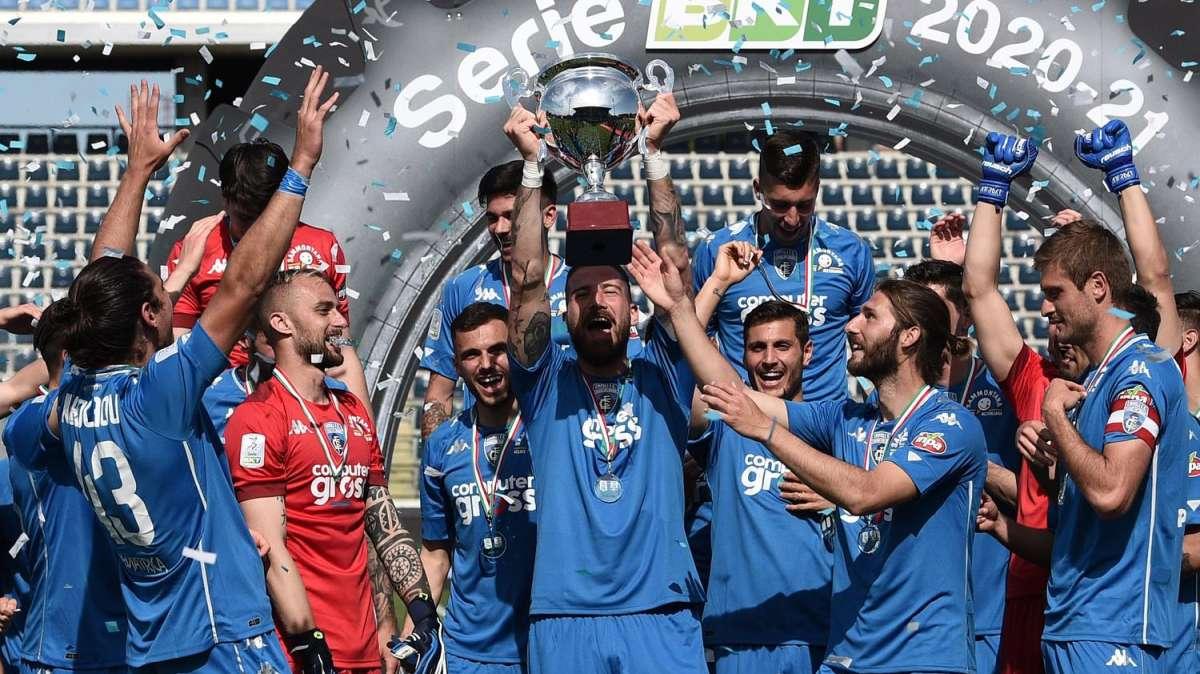 Empoli, 6 componenti del gruppo squadra positivi al Covid