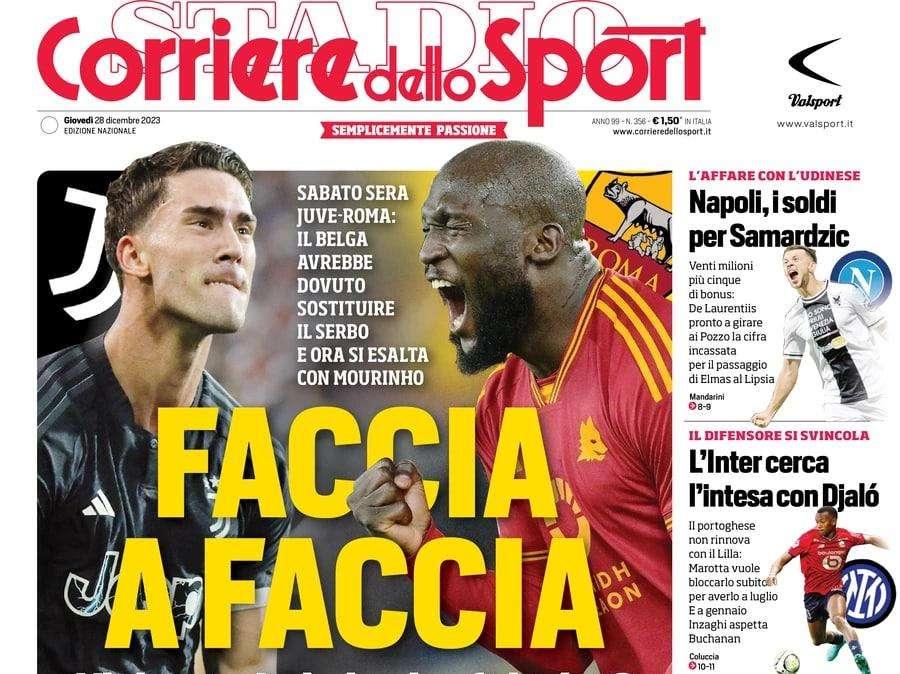 Il CorSport in apertura: "L'Inter cerca l'intesa con Djaló". Marotta vuole bloccarlo subito