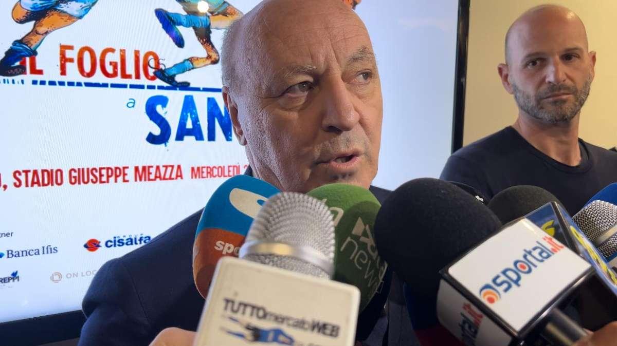 Marotta annuncia il rinnovo di Lautaro: "Ha firmato, ecco quando lo ufficializzeremo"