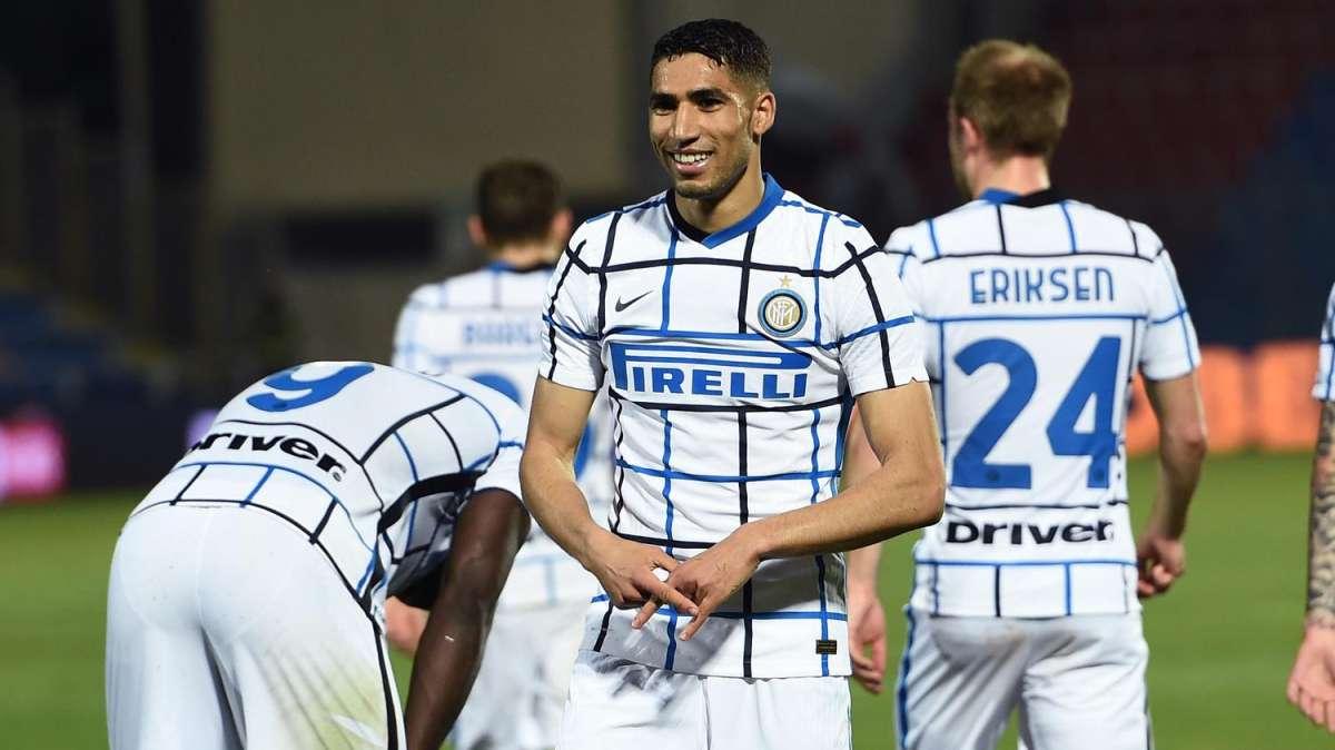 Inter, è quasi fatta: Eriksen e Hakimi decidono il match con il Crotone, il tricolore si avvicina