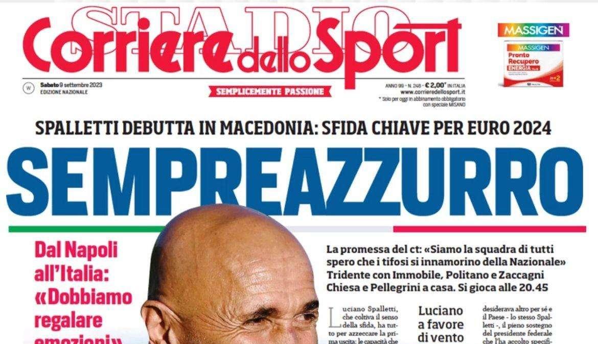 Il Corriere dello Sport sull'Inter: "Estasi Thuram, la settimana perfetta esiste"