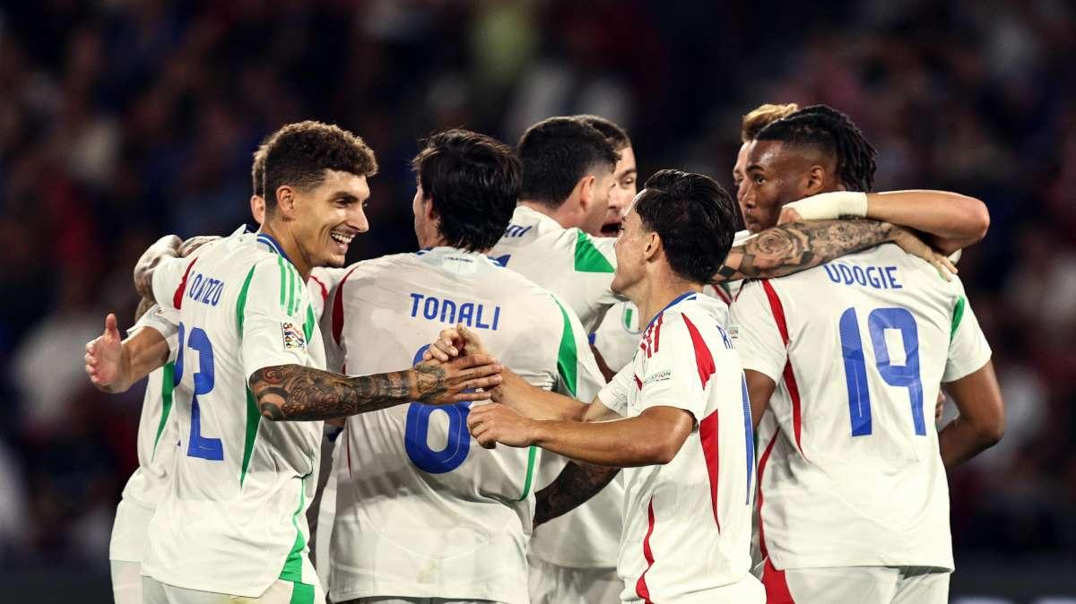 L'Italia prende Israele... di petto: Frattesi-gol e 1-0 al 45'