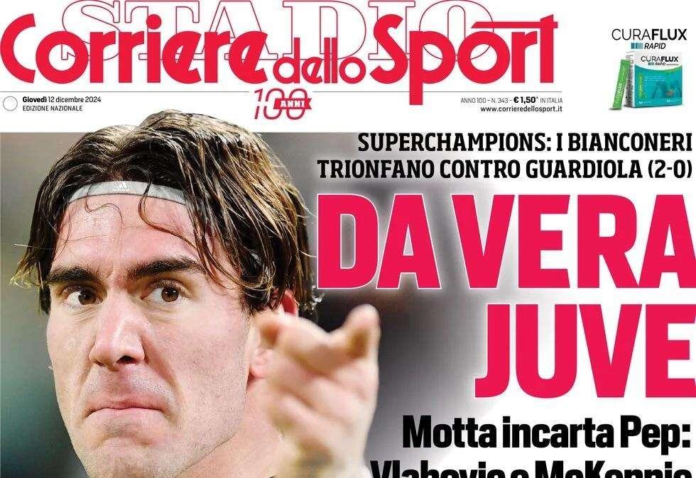 "Quale Inter": l'apertura del Corriere dello Sport sulle due versioni nerazzurre