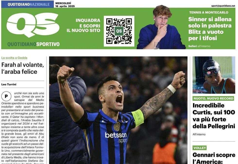 "Inter, vietato fare calcoli: il Bayern è un tabù": l'apertura del QS