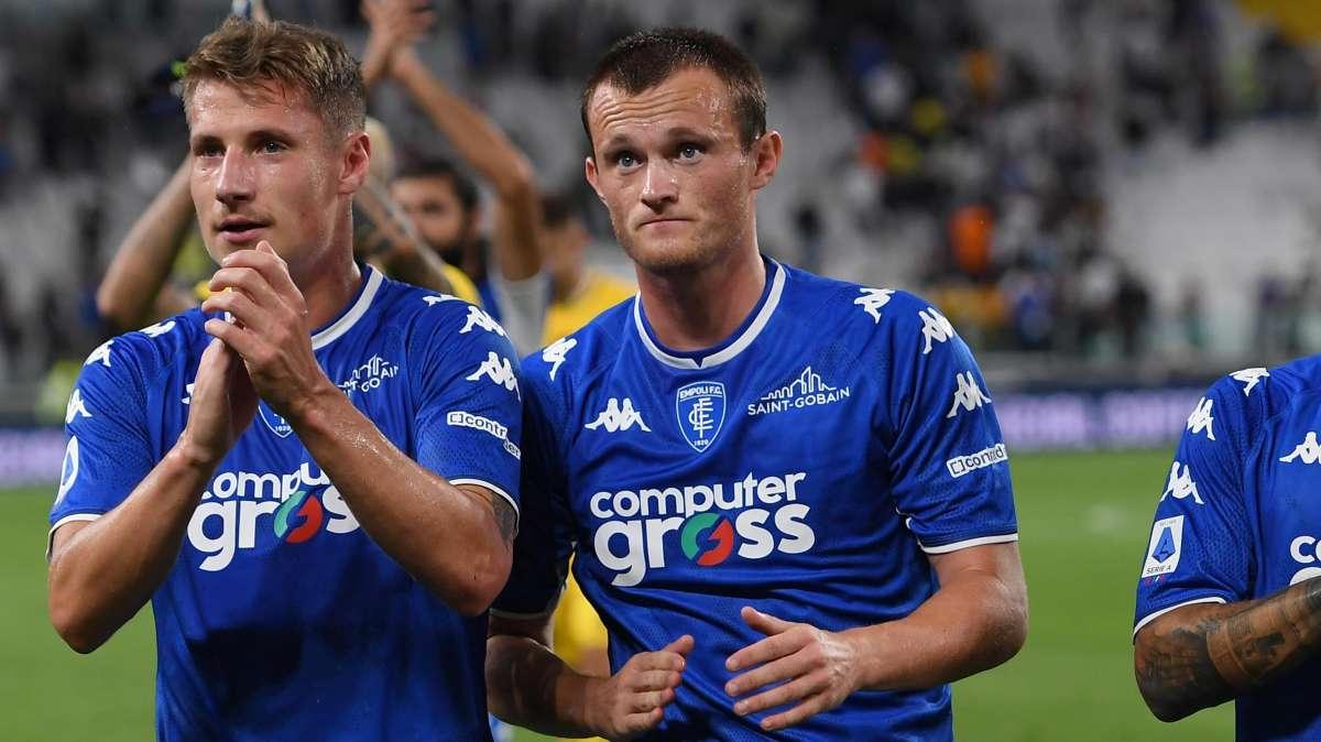 Pinamonti segna ancora: Empoli corsaro a Reggio Emilia. Tris di Vlahovic, la Fiorentina vola