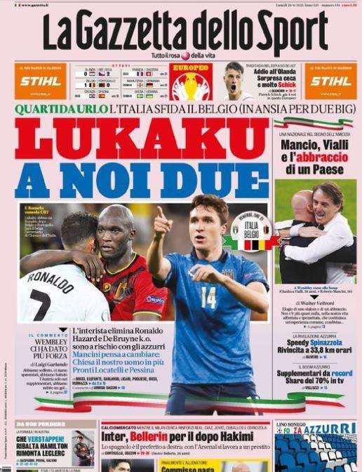 Rassegna stampa - Le prime pagine di lunedì 28 giugno