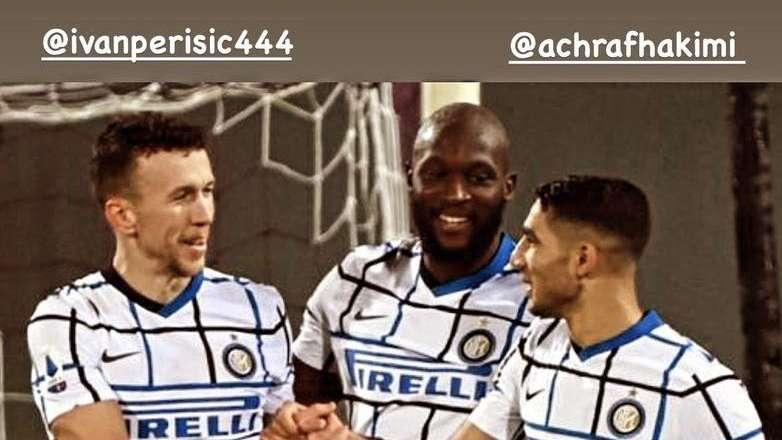 FOTO - Perisic avversario di Lukaku e Hakimi in Qatar. La storia postata dal croato