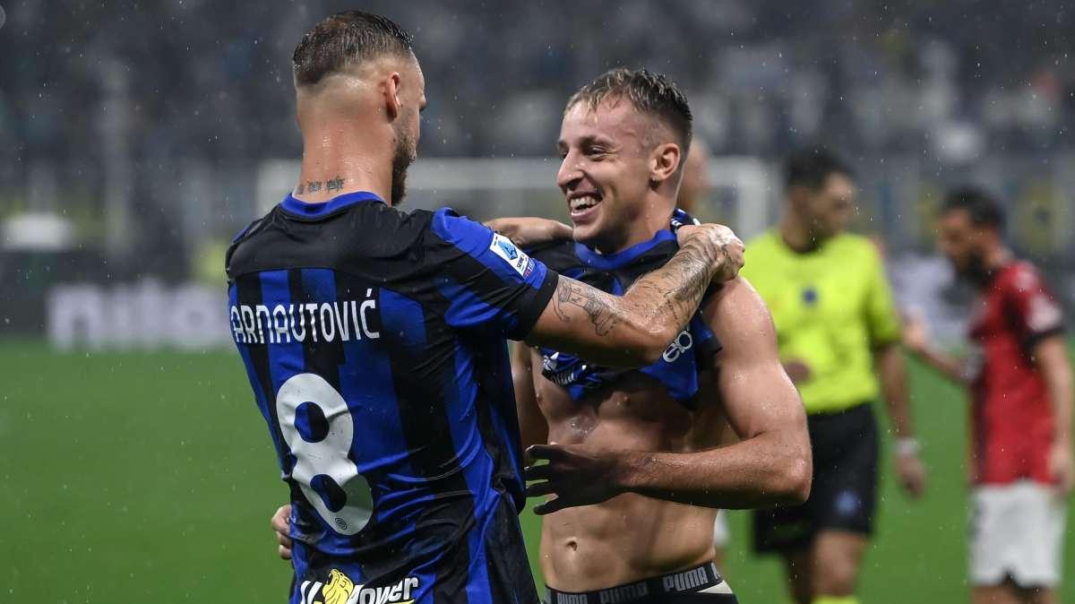 Inter campione d'inferno. Frattesi butta giù San Siro: Verona al tappeto, finisce 2-1 