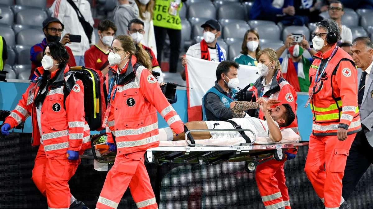 Sky - Per Spinazzola l'infortunio è grave: si teme la rottura del tendine d'Achille