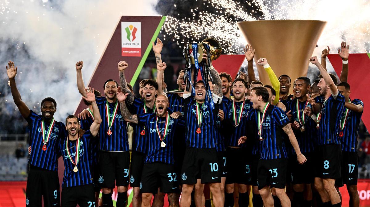 Inter doppia Coppa dopo sedici anni, Chivu unisce passato e presente. E la stella d'argento...