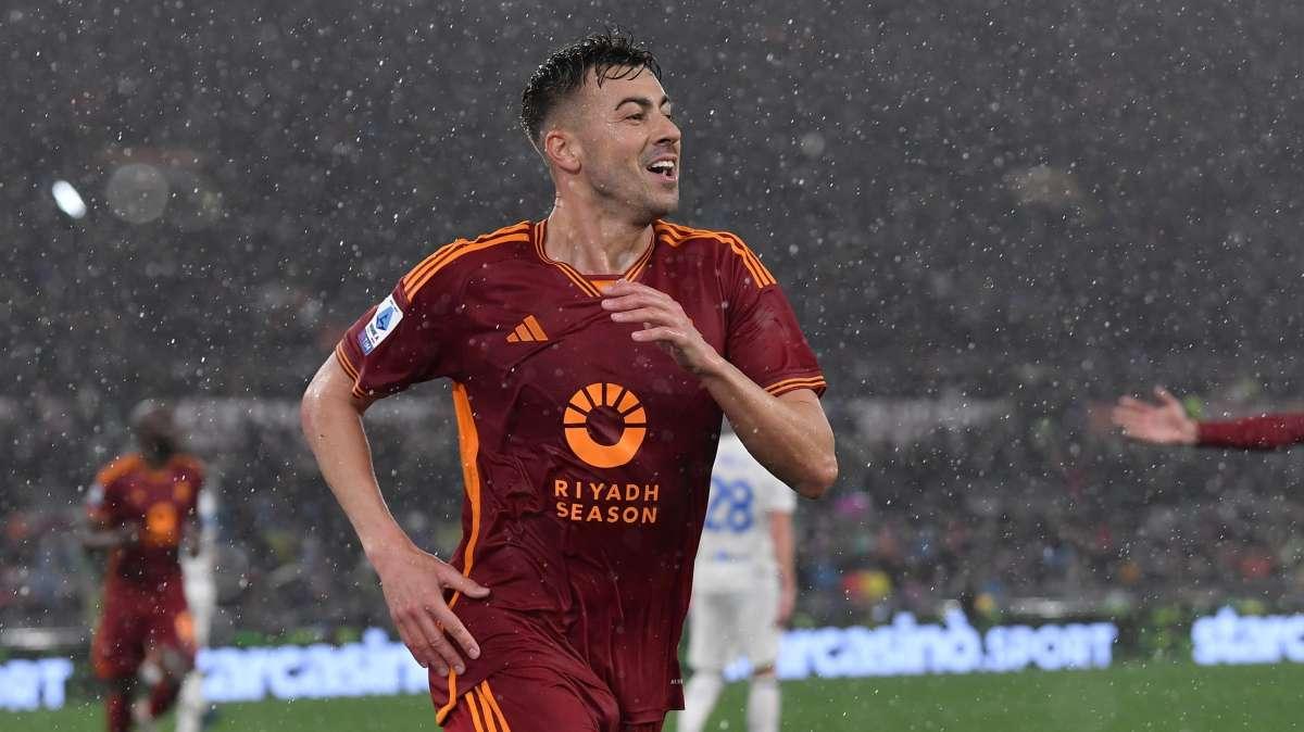 Non è la solita Inter, la Roma ribalta tutto: 2-1 al 45' coi gol di Mancini ed ElSha