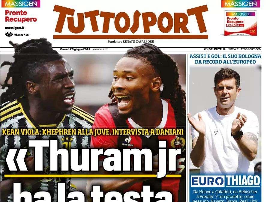 Gudmundsson come Sanchez 2.0, ma prima l'Inter deve vendere. La prima pagina di Tuttosport