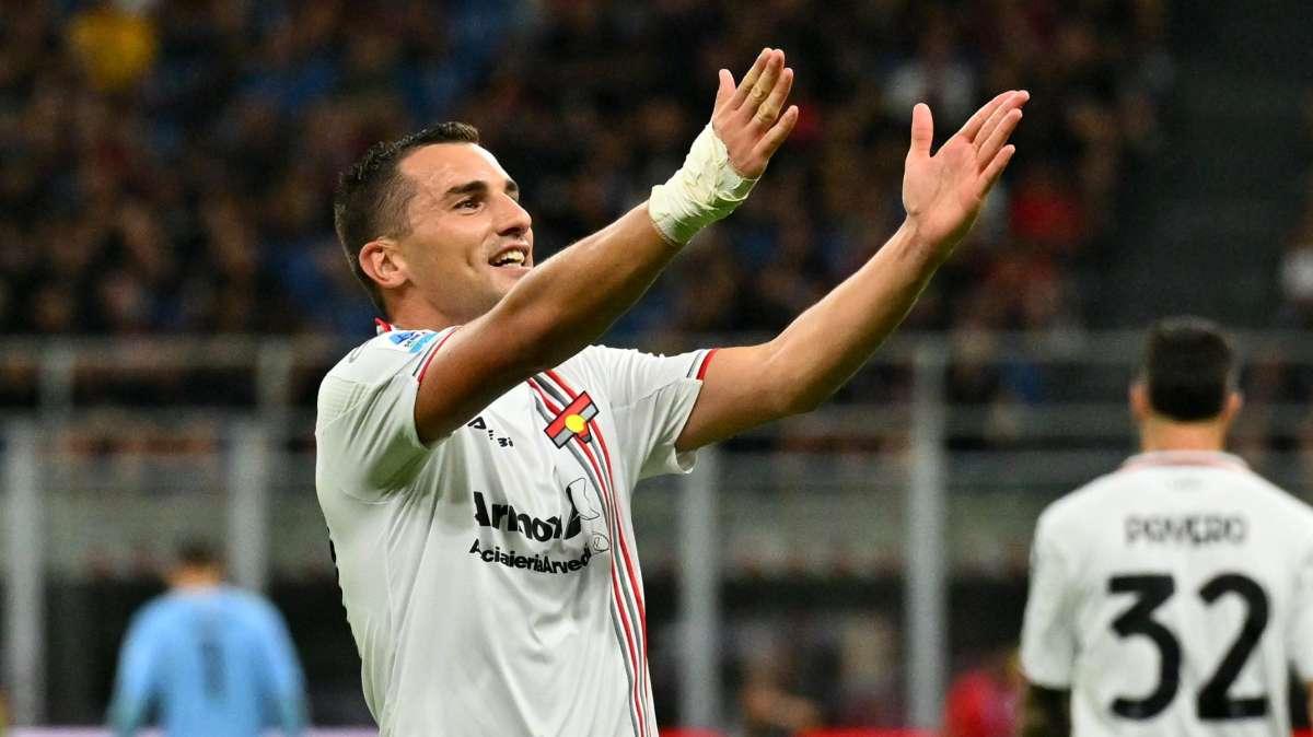 L'ex Inter Bonazzoli in grande spolvero a Cremona: "I complimenti in passato mi hanno fatto male"