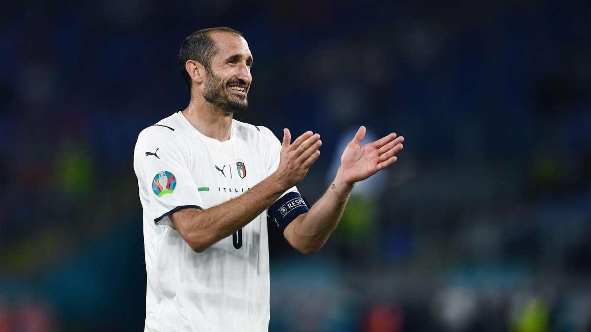Buone nuove per Chiellini: l’azzurro dovrebbe recuperare per gli ottavi di Euro 2020