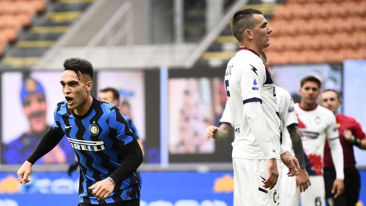 Crotone-Inter non è da segno X: i calabresi non hanno mai pareggiato nel 2021