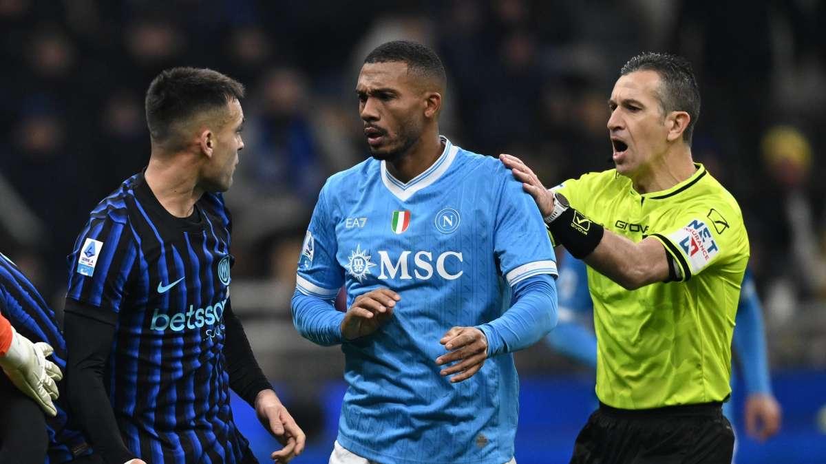 La moviola di Inter-Napoli 2-2: Doveri all'inglese, sul rigore lo aiuta il VAR