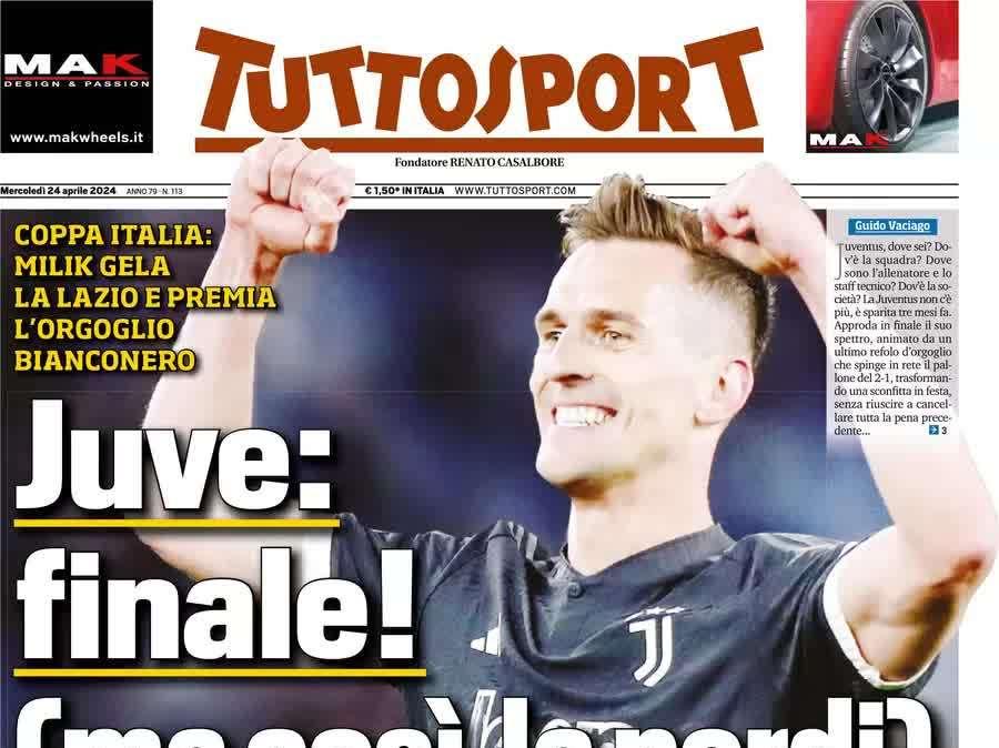 Inzaghi all’Inter: ora non vendetemi i big: la prima pagina di Tuttosport