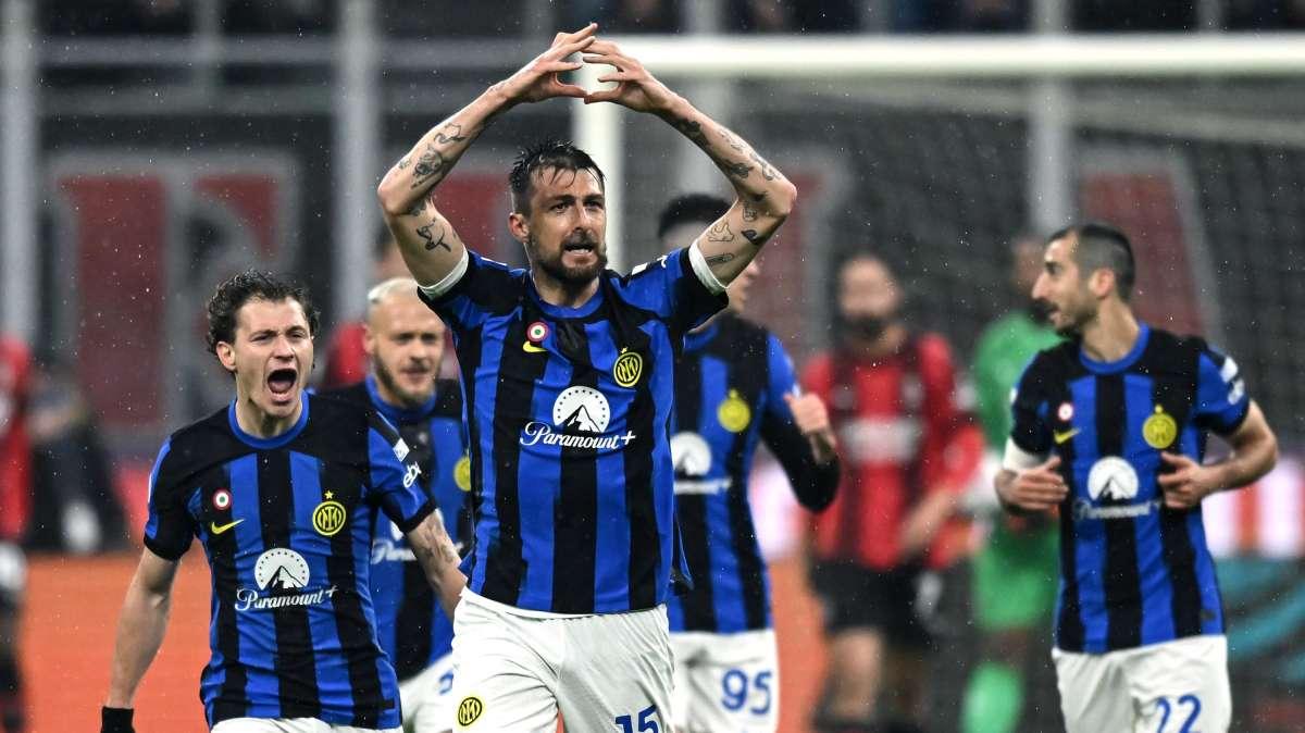 L’Inter spreca tanto, ma Acerbi passa sopra tutti: Milan sotto 1-0 al 45'