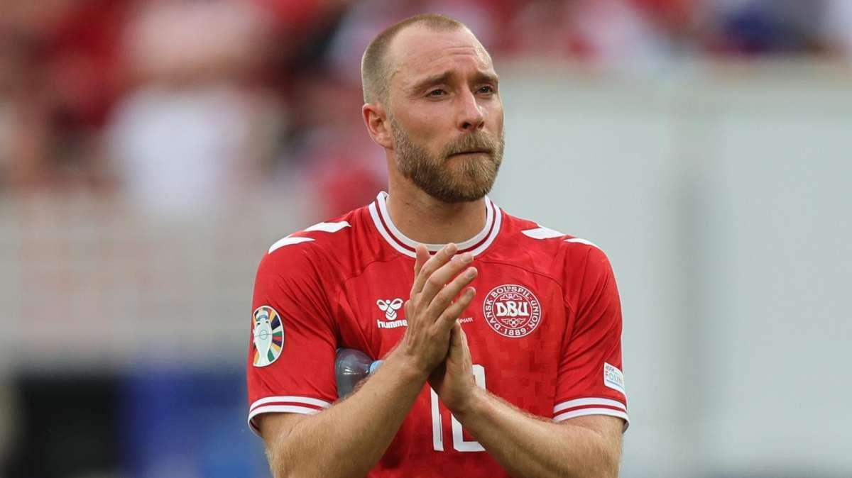 Eriksen a segno al 18' e tre anni dopo l'infarto in campo