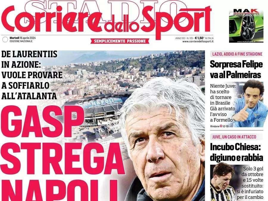 L'Inter stellata va avanti con Inzaghi. Le prime pagine del 16 aprile