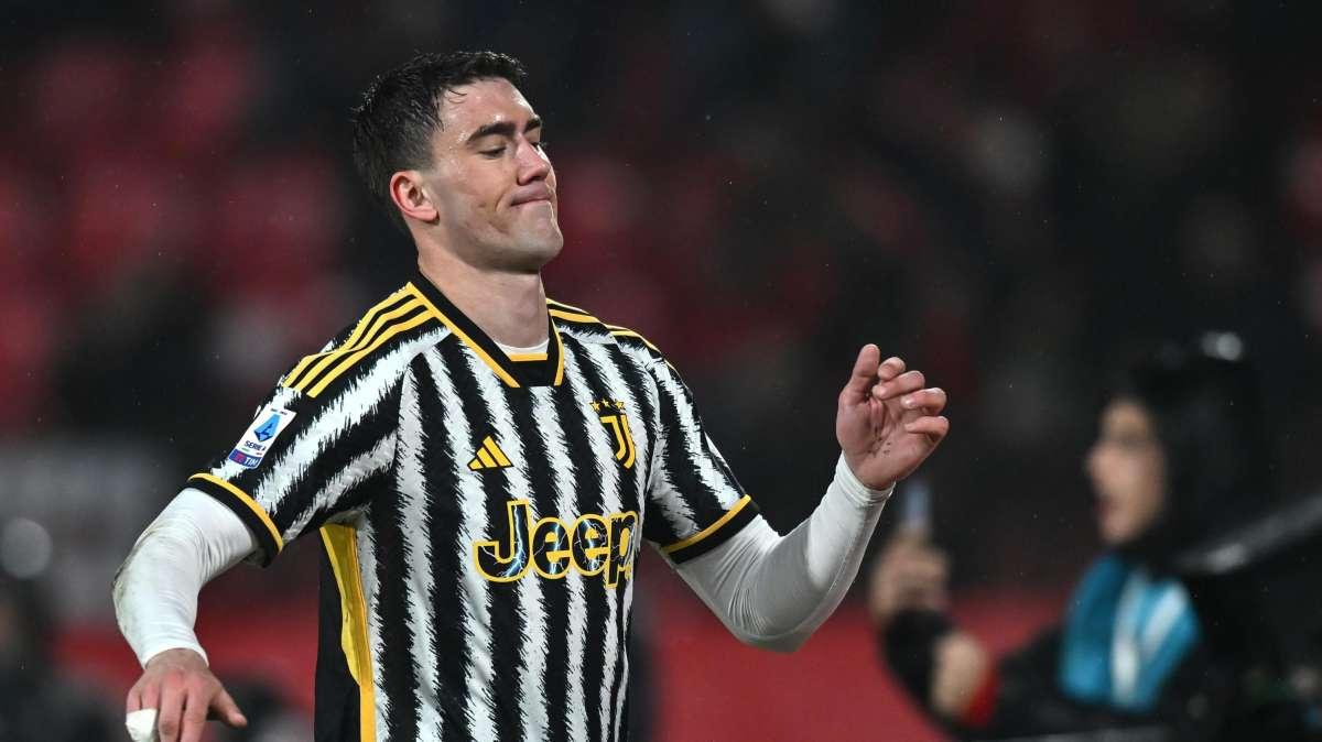 Allegri striglia la Juventus: "Abbiamo rischiato come contro l'Inter". Poi rassicura: "Crampi per Vlahovic"