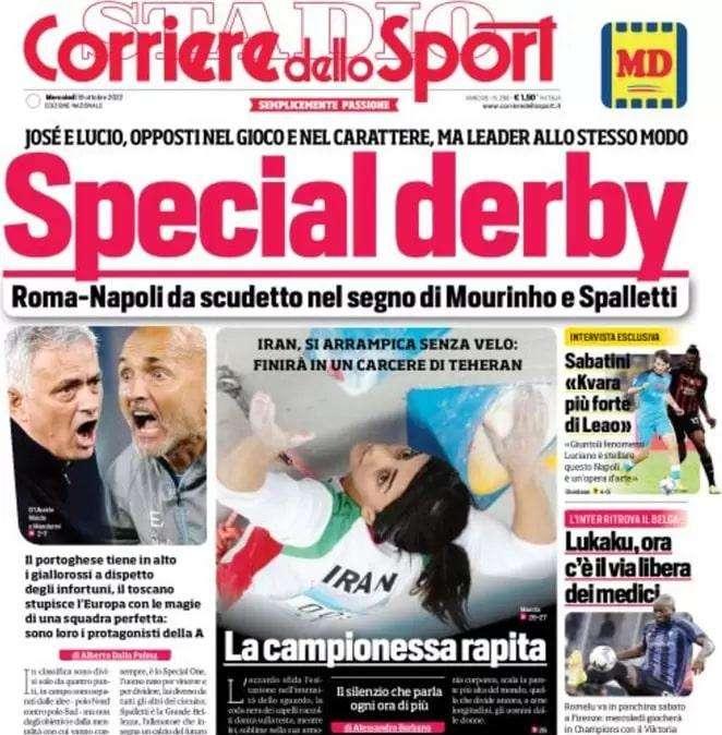 Rassegna stampa - Le prime pagine di mercoledì 19 ottobre