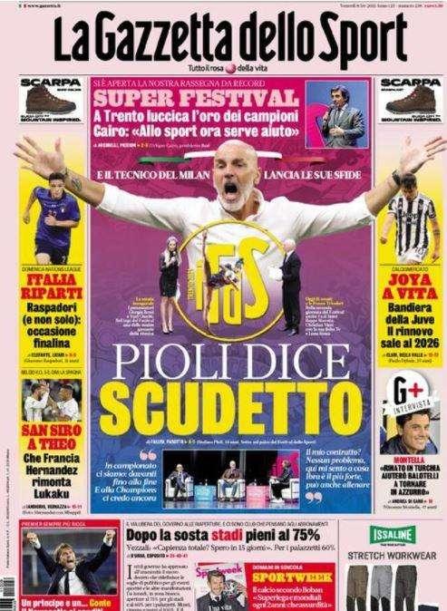 Rassegna stampa - Le prime pagine di venerdì 8 ottobre