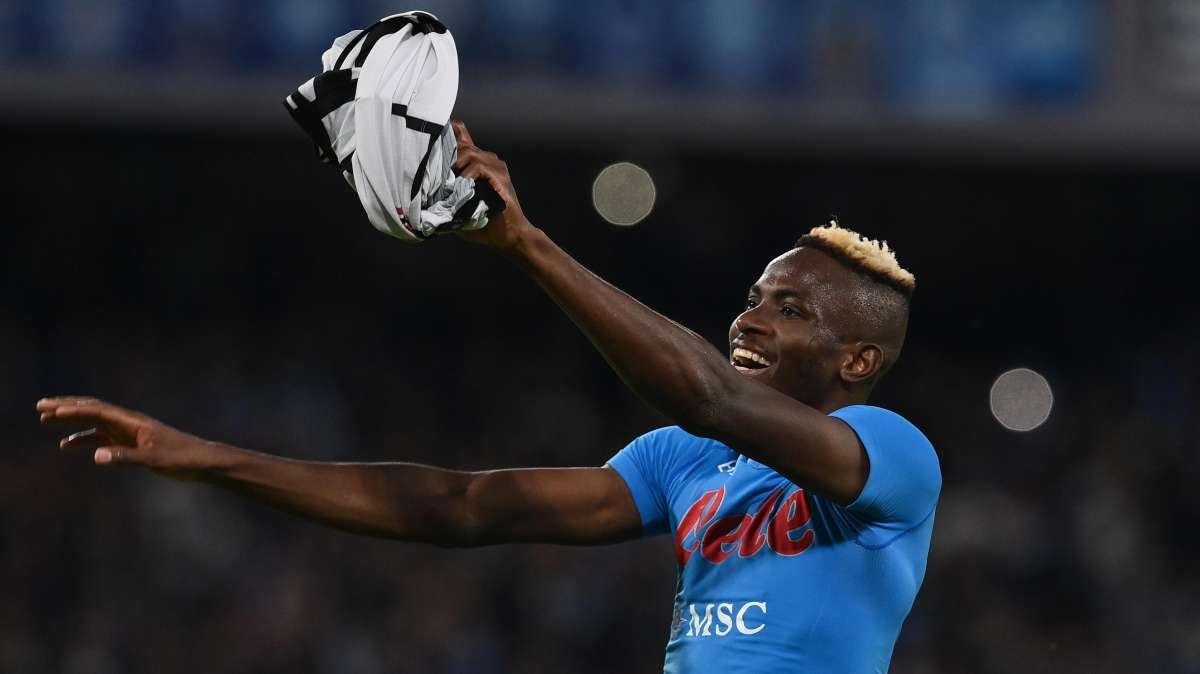 Napoli, Osimhen: "Sono in uno dei più grandi club europei"
