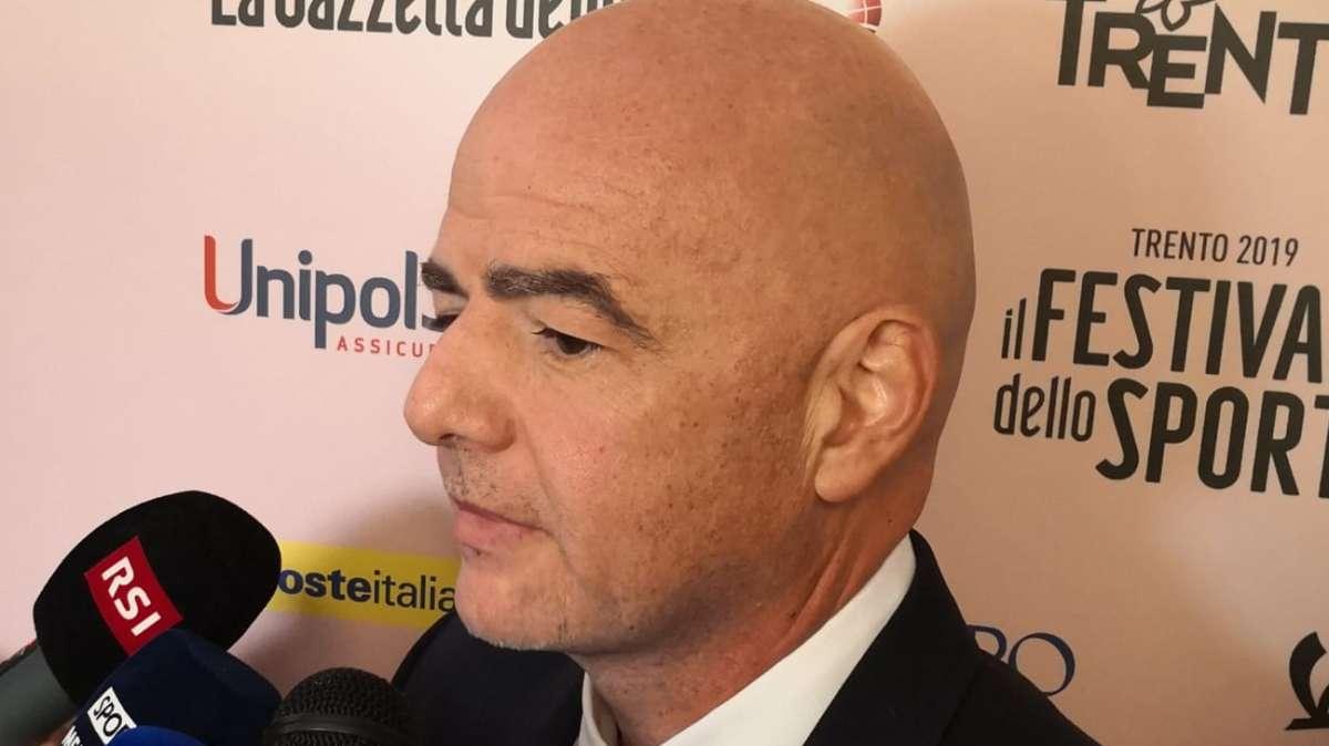 Infantino boccia il cartellino blu: "Siamo totalmente contrari"