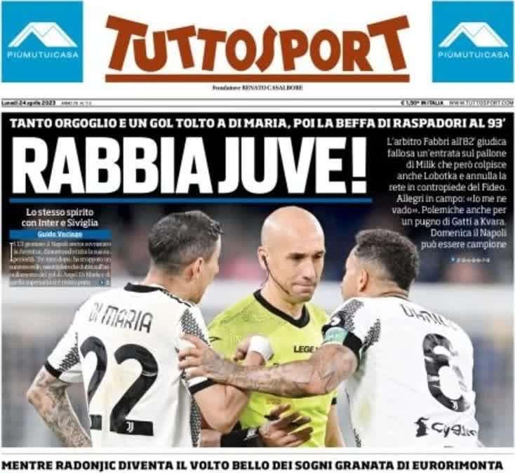 Tuttosport in apertura: "Occhio a Lukaku in stato di grazia". Big Rom trascina l'Inter