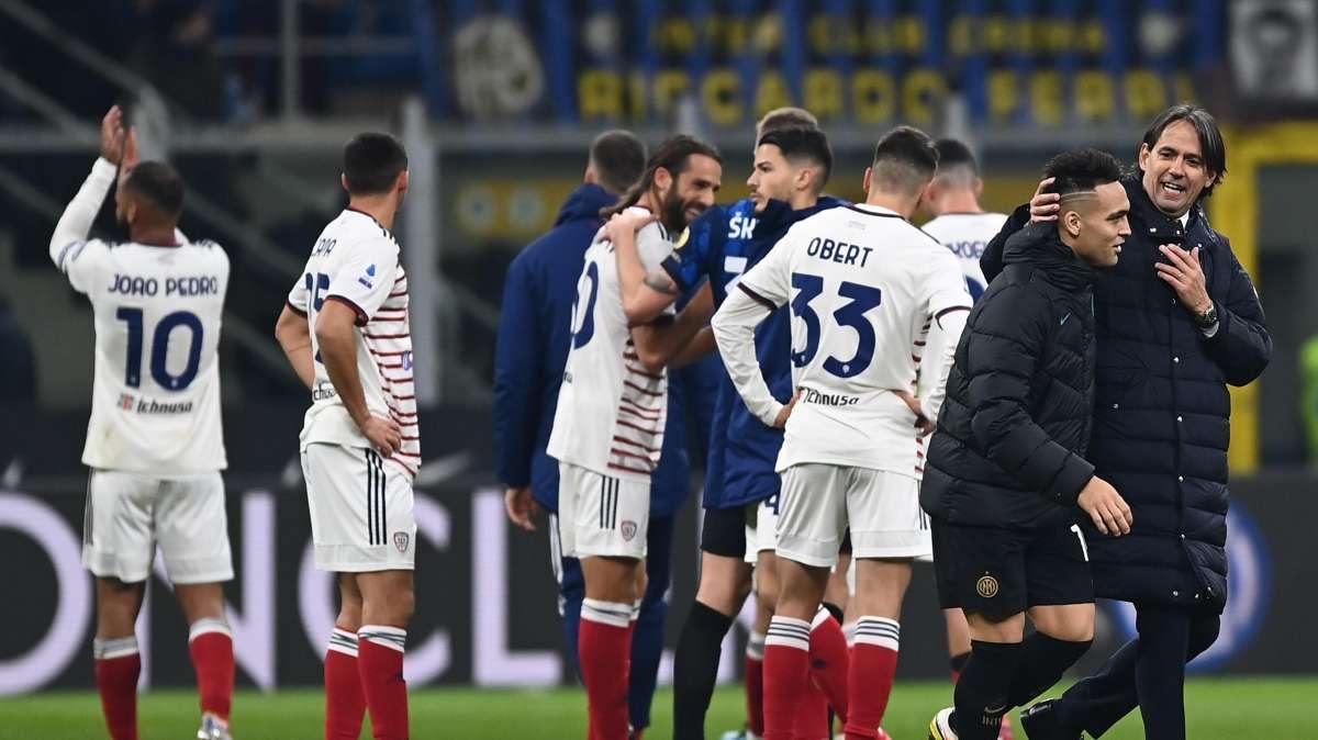 FOTO - L'Inter abbatte il Cagliari, 4-0 il risultato finale: le migliori immagini