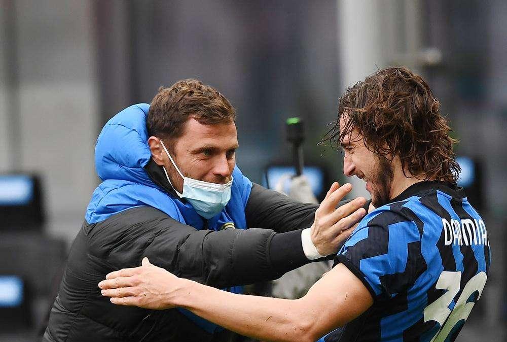 Corriere della Sera: "L'Inter si avvicina alla meta. Tre punti faticosi"