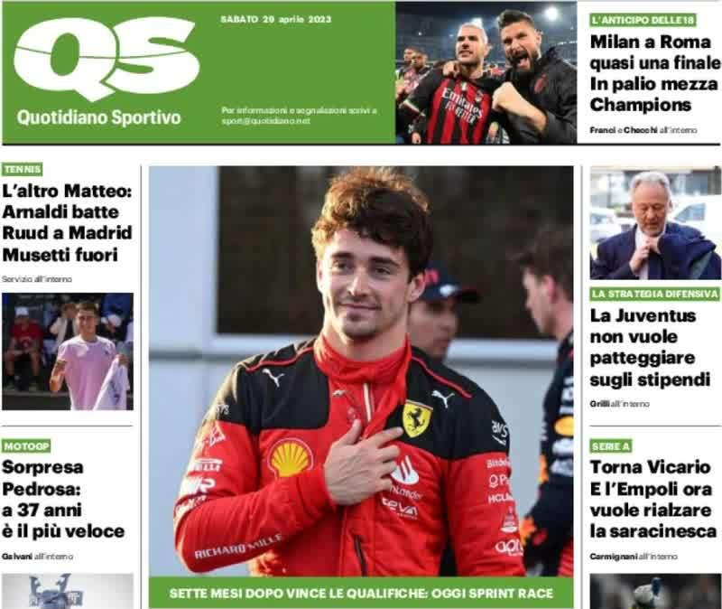 Inter e la rincorsa alla Champions, Qs in apertura: "Milan-Roma quasi una finale"