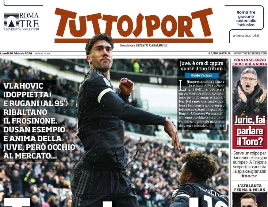 Inter A o Inter B non cambia niente: l'apertura di Tuttosport esalta i nerazzurri