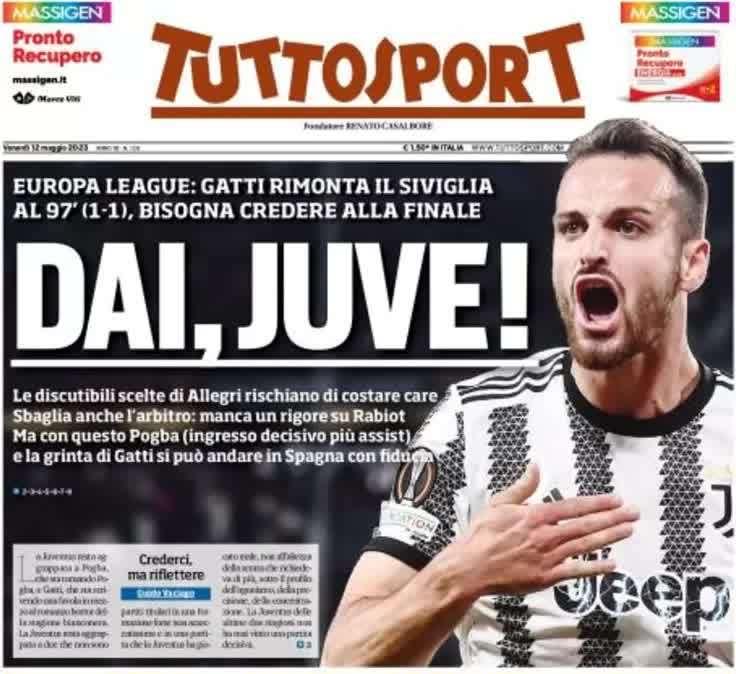 Tuttosport in apertura: "Inzaghi boom. Inter, e adesso?". Palla a Zhang per il rinnovo
