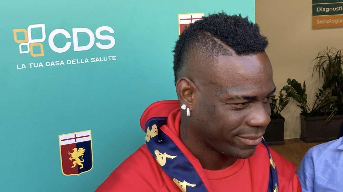 Genoa, il preparatore di Balotelli: "E' tornato in A per essere protagonista, non comparsa"