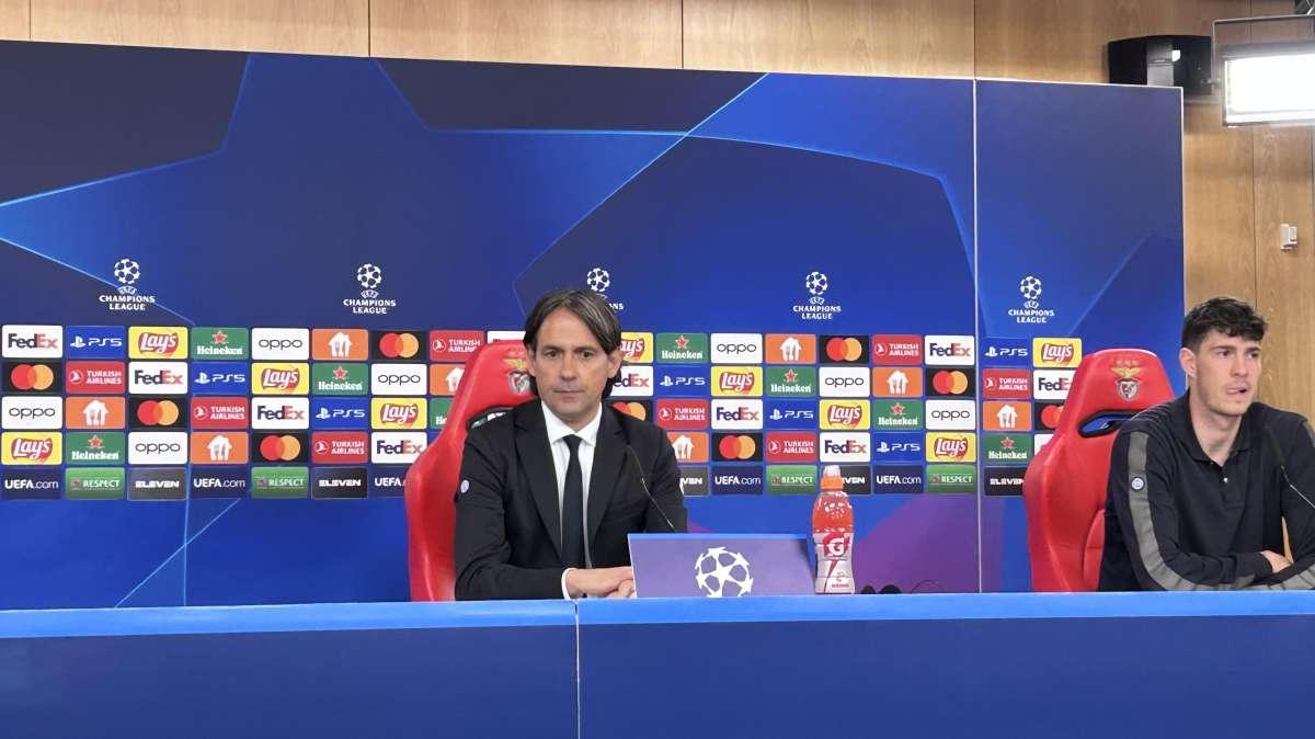 Inzaghi in conferenza: "Domani testa fredda e cuore caldo. I giocatori sanno il valore della gara"