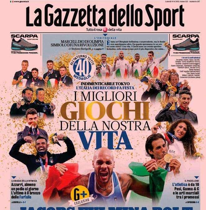 Rassegna stampa - Le prime pagine di lunedì 9 agosto