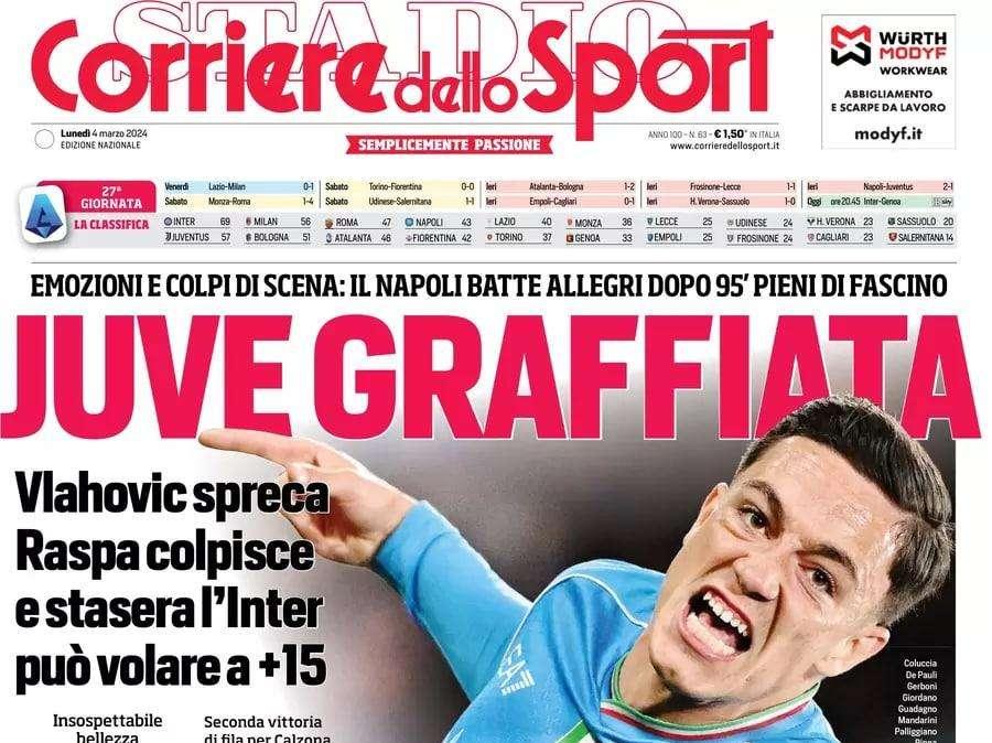 Stasera Inter-Genoa, i nerazzurri vogliono il +15. L'apertura del CorSport