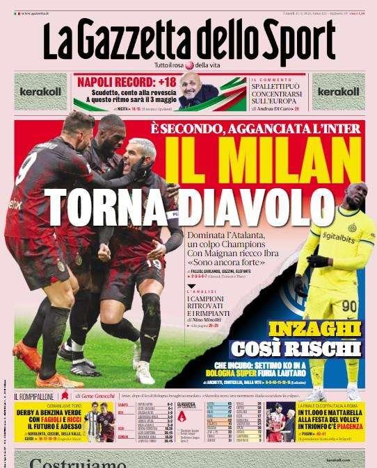 Rassegna stampa - Le prime pagine di lunedì 27 febbraio