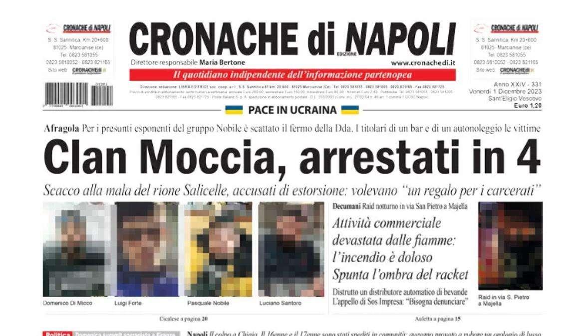 Cronache di Napoli sulla sfida contro l'Inter: "Ultimo treno scudetto, Meret e Juan Jesus titolari"