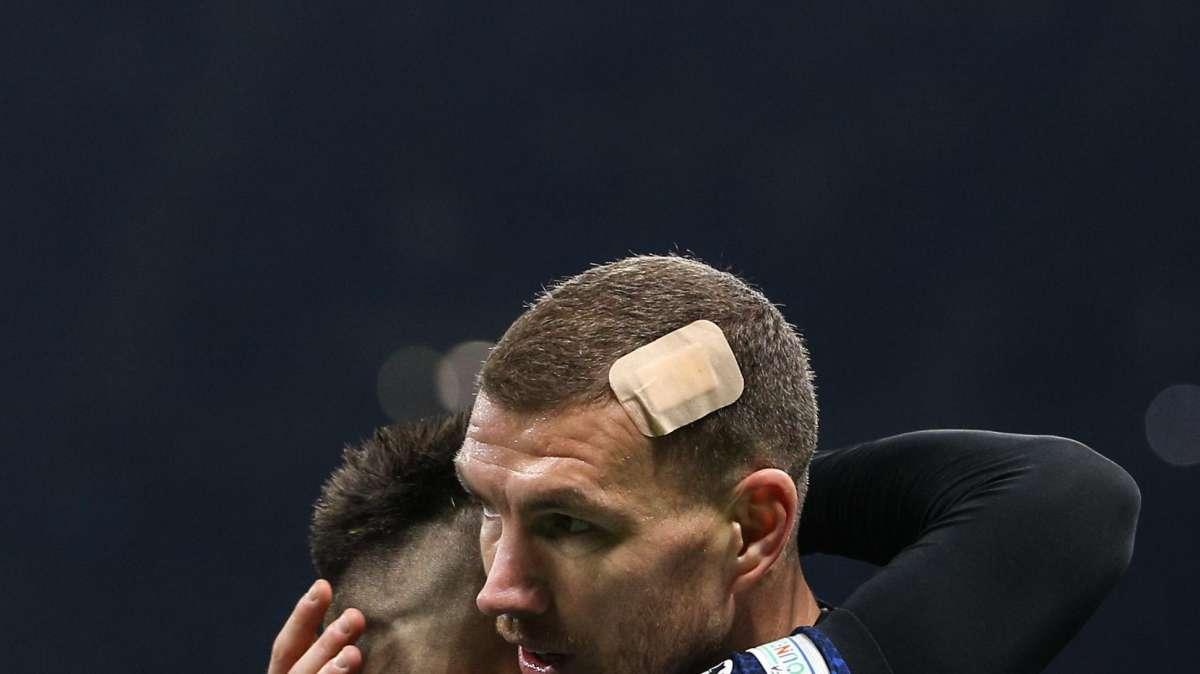 È un Inter doppio Dzeko: dopo dieci anni agli ottavi