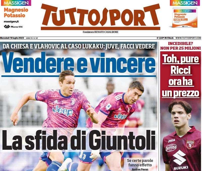 Tuttosport in apertura: "Morata, un passo verso l'Inter". Oggi nuovo round con gli agenti